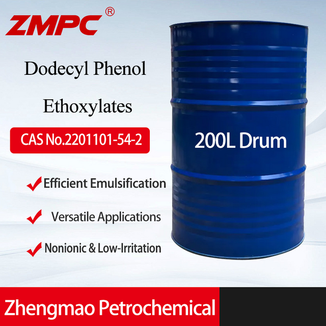 Dodecyl ฟีนอล ethoxylates | สารลดแรงตึงผิวแบบไม่มีประจุ CAS 2201101-54-2