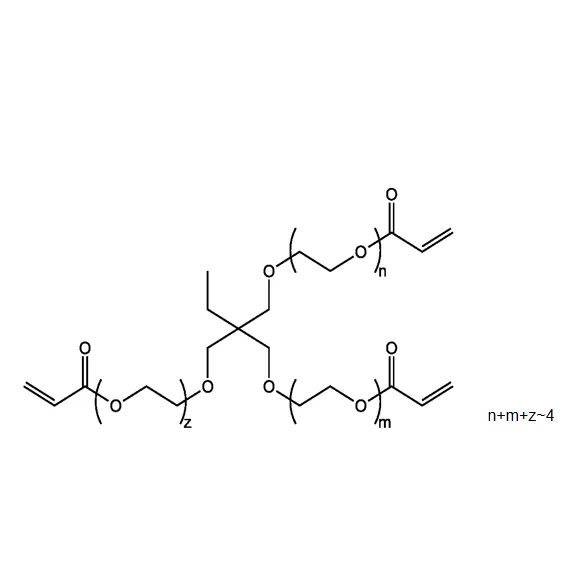 TMP (EO) 4TA (CAS 28961-43-5)-trimethylolpropane triacrylate ต่ำ trimethylolpropane