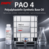 Zhengmao Petrochemical PAO4 Polyalphaolefin (PAO 4) น้ำมันพื้นฐานสังเคราะห์สำหรับน้ำมันเครื่องสังเคราะห์แท้ น้ำมันหล่อลื่นอุตสาหกรรม และการใช้งานที่อุณหภูมิต่ำมาก
