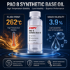 PAO8 น้ำมันพื้นฐานสังเคราะห์โพลีอัลฟาโอเลฟิน (PAO) สำหรับน้ำมันเกียร์อุตสาหกรรม น้ำมันเครื่อง และจาระบีสังเคราะห์ระดับพรีเมียม