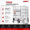 PAO6 น้ำมันพื้นฐานสังเคราะห์โพลีอัลฟาโอเลฟิน (PAO) สำหรับน้ำมันเครื่อง น้ำมันหล่อลื่นอุตสาหกรรม และสูตรจาระบี